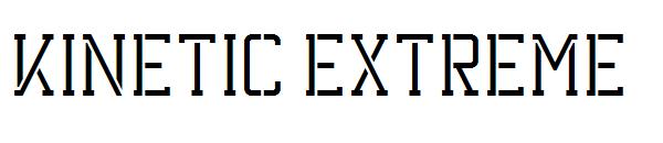 Kinetic Extreme字体
