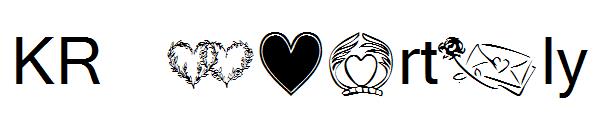 KR Heartily字体