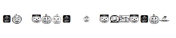 KR Pick A Pumpkin字体