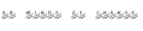 KR Winds of Change字体