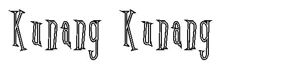 Kunang Kunang字体