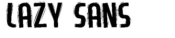 Lazy Sans字体