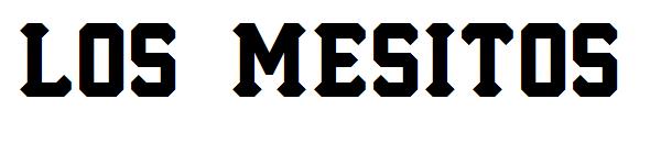 Los Mesitos字体