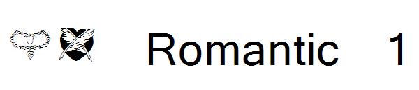 LP Romantic 1字体