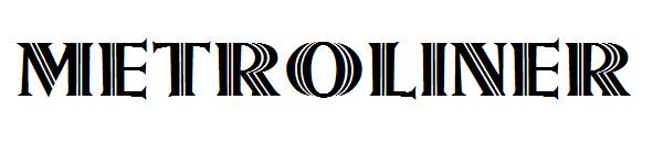 Metroliner字体