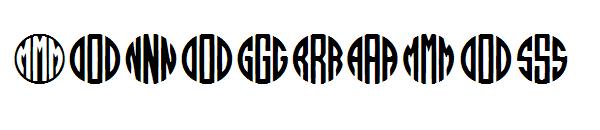 Monogramos字体
