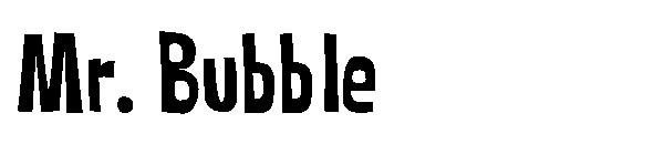 Mr. Bubble字体