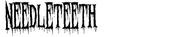 Needleteeth字体