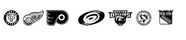 NHL East字体
