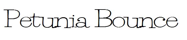 Petunia Bounce字体