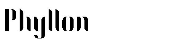 Phyllon字体