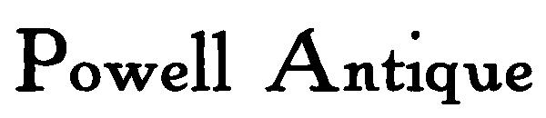 Powell Antique字体