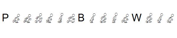 Preston Blair Walk字体