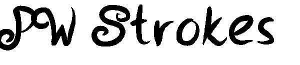 PW Strokes字体