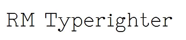 RM Typerighter字体