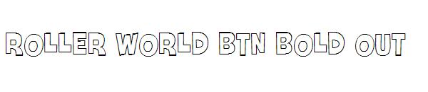 Roller World BTN Bold Out字体