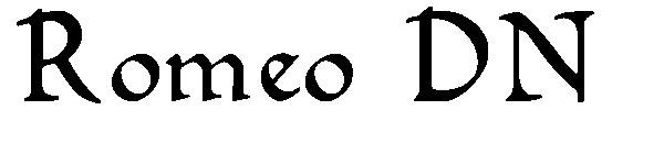 Romeo DN字体