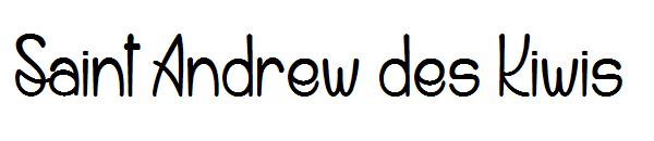 Saint Andrew des Kiwis字体