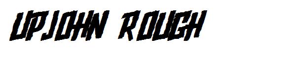 Upjohn Rough字体