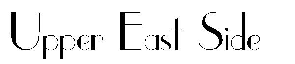 Upper East Side字体