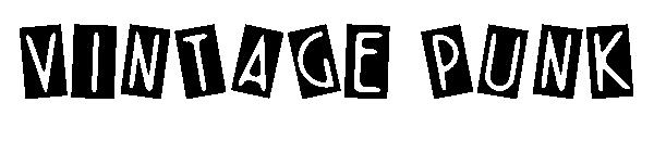 Vintage Punk字体
