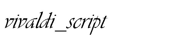 vivaldi_script字体