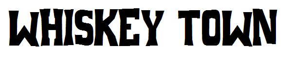 Whiskey Town字体