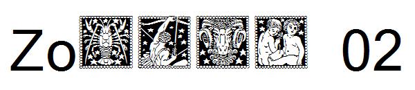 Zodiac 02字体