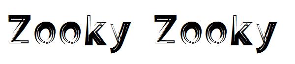 Zooky Zooky字体