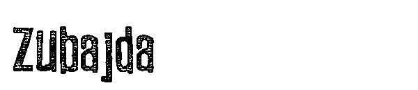 Zubajda字体