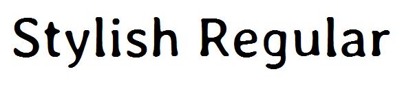 Stylish Regular字体