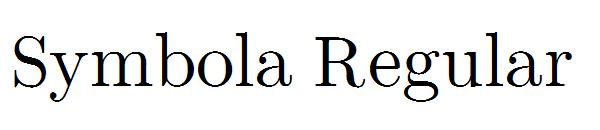 Symbola Regular字体