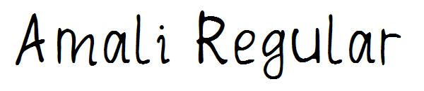 Amali Regular字体