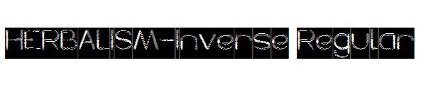 HERBALISM-Inverse Regular字体