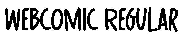 Webcomic Regular字体
