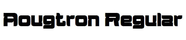 Aougtron Regular字体