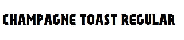 Champagne Toast Regular字体