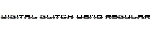 Digital Glitch Demo Regular字体