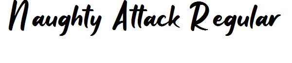 Naughty Attack Regular字体