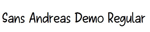 Sans Andreas Demo Regular字体