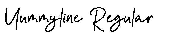 Yummyline Regular字体