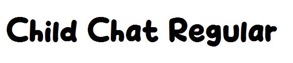 Child Chat Regular字体