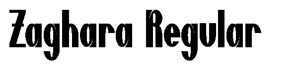 Zaghara Regular字体