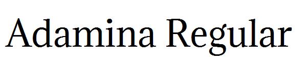 Adamina Regular字体