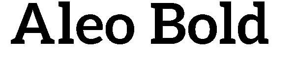 Aleo Bold字体