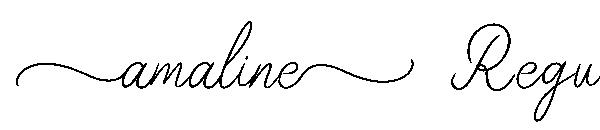 amaline Regular字体