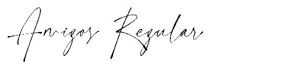 Amigos Regular字体