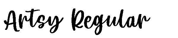 Artsy Regular字体