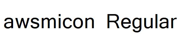 awsmicon Regular字体