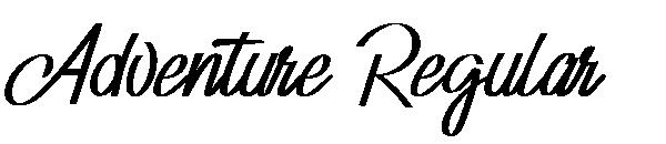 Adventure Regular字体